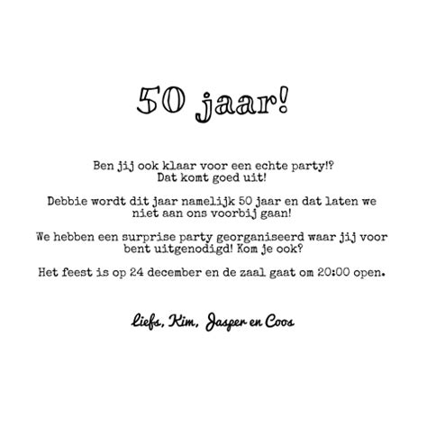 tekst verjaardag gedicht 50 jaar vrouw|SARAH TEKSTEN 